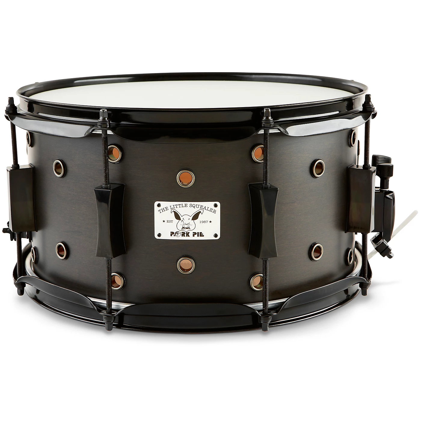 Pork Pie Little Squealer Snare Drum Satin Black Ebony 7 x 13 in. Best reviews of ???? Pork Pie Pork Pie Little Squealer Snare Drum Satin Black Ebony 7 X 13 In. ❤️ -Ludwig Shop 445502000974328 00 1400x1400 1