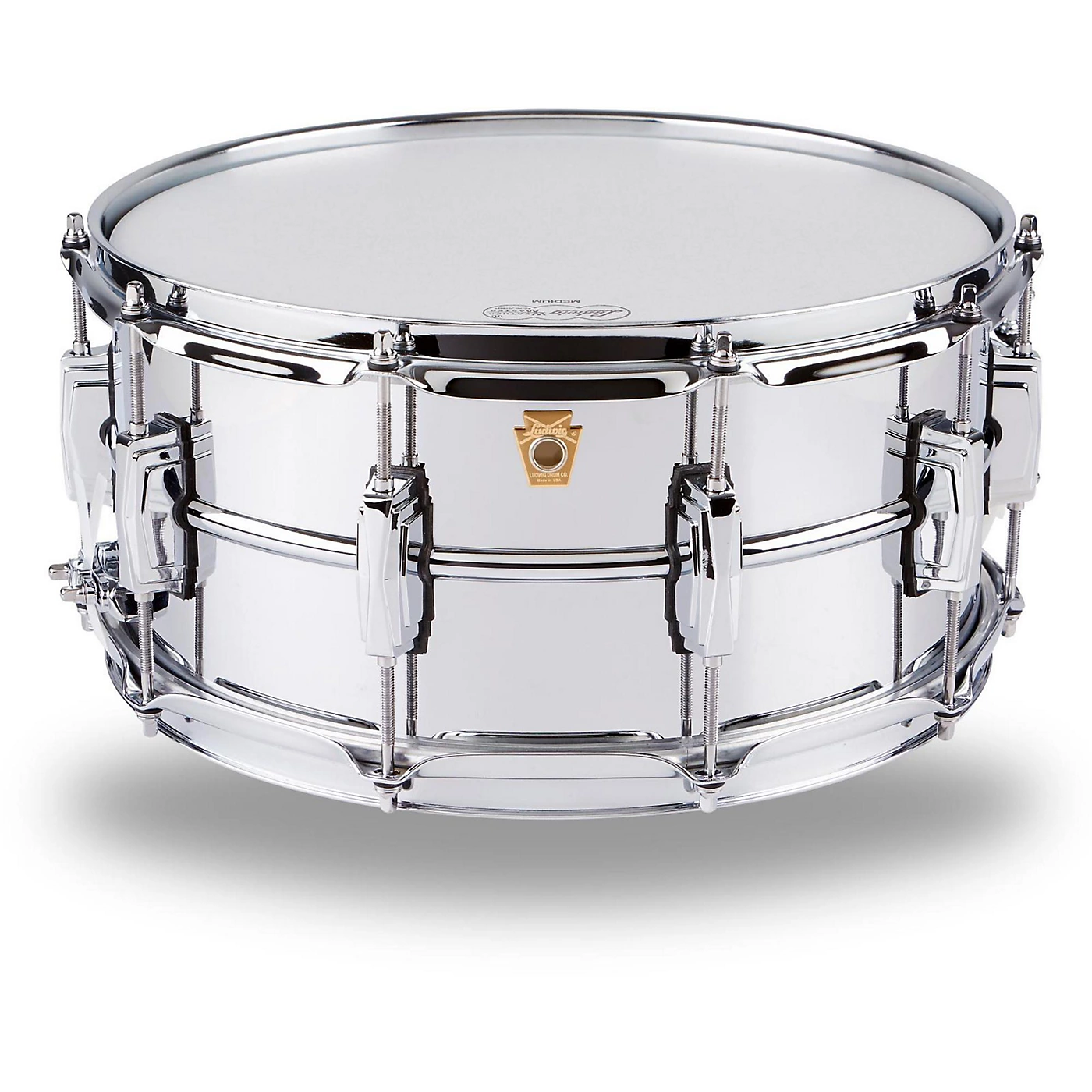 Ludwig Supraphonic Snare Drum Chrome 14 x 6.5 in. Hot Sale ???? Ludwig Ludwig Supraphonic Snare Drum Chrome 14 X 6.5 In. ⭐ -Ludwig Shop 446280000375488 00 1400x1400 1