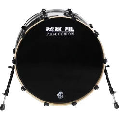 Flash Sale 🔔 Pork Pie Pork Pie Maple Bass Drum Black Glass 18X22 🛒
