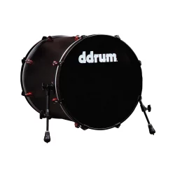 New ???? Ddrum Ddrum Hybrid Bass Drum Black 20X20 ????