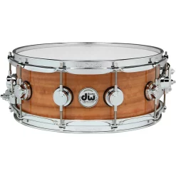 Wholesale 🤩 DW DW Exotic Fiddleback Eucalyptus Lacquer Snare 14 X 5.5 In. Chrome Hardware 🛒
