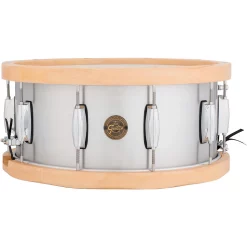 Flash Sale ❤️ Gretsch Drums Gretsch Drums Gold Series Aluminum/Maple Snare Drum 14 X 6.5 Wood Hoop ❤️
