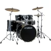 Best Sale 👏 Yamaha Yamaha Stage Custom Birch 5-Piece Shell Pack With 22" Bass Drum Raven Black ⌛