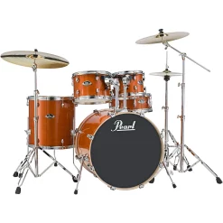 Deals ???? Pearl Pearl Export EXL Standard 5-Piece Drumset With Hardware Honey Amber ????