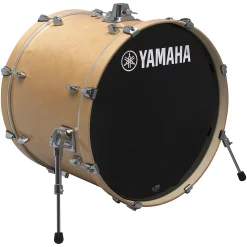 Flash Sale ???? Yamaha Yamaha Stage Custom Birch Bass Drum 18 X 15 In. Natural Wood ✨