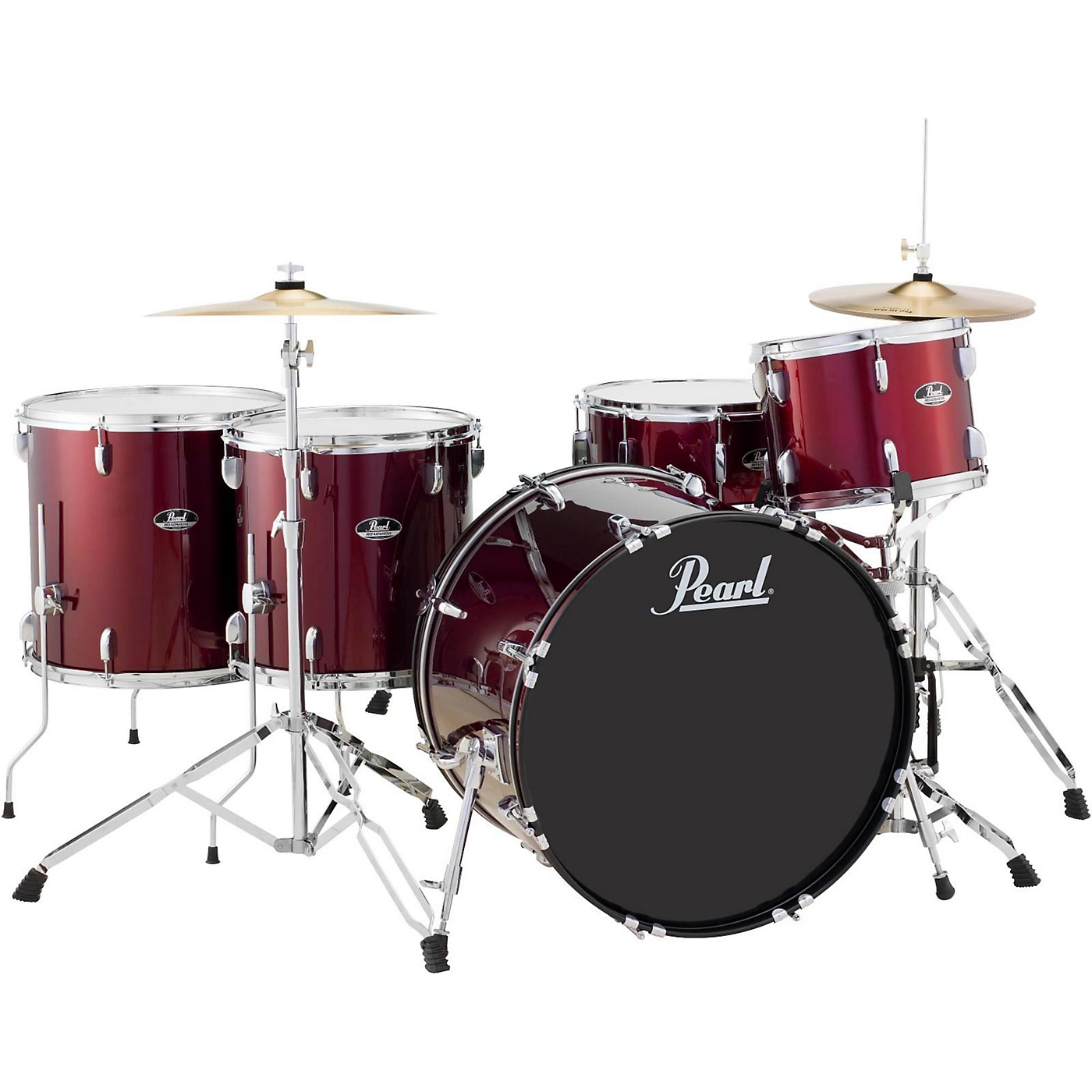 Pearl Roadshow 5-Piece Rock Drum Set Wine Red Outlet ???? Pearl Pearl Roadshow 5-Piece Rock Drum Set Wine Red ⭐ -Ludwig Shop J14672000004000 00 1400x1400 1