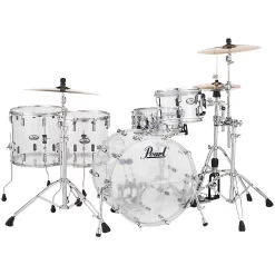 Budget ???? Pearl Pearl Crystal Beat 4-Piece Rock Shell Pack Ultra Clear ????