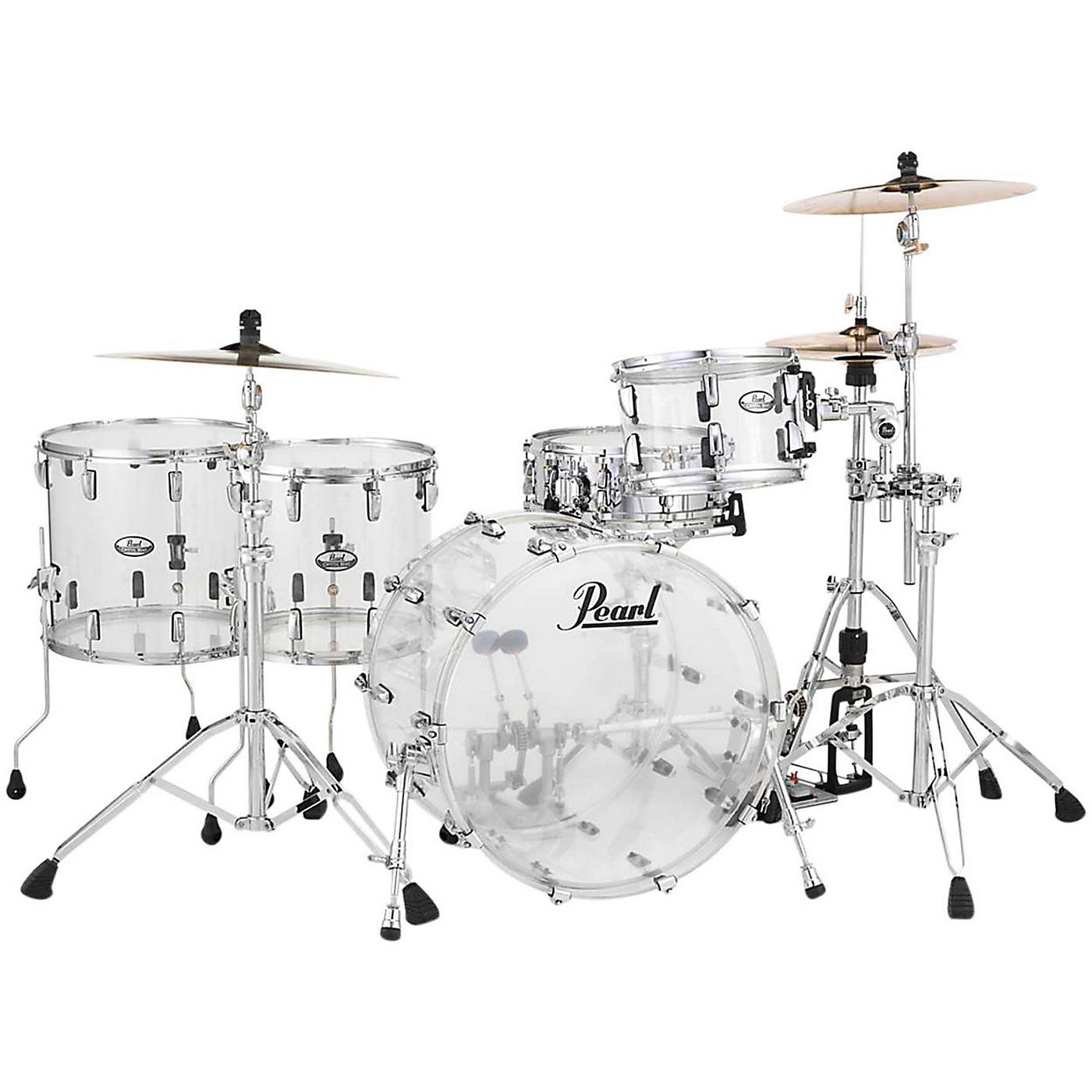 Pearl Crystal Beat 4-Piece Rock Shell Pack Ultra Clear Budget ???? Pearl Pearl Crystal Beat 4-Piece Rock Shell Pack Ultra Clear ???? -Ludwig Shop J16551000001000 00 1400x1400 1