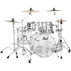 Deals ???? Pearl Pearl Crystal Beat 4-Piece New Fusion Shell Pack Ultra Clear ????