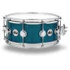 Best Pirce ⭐ DW DW Collector's Series Finish Ply Teal Glass Snare Drum With Chrome Hardware 14 X 6 In. ????