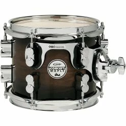 Best Sale ???? PDP By DW PDP By DW Concept Exotic Series Walnut To Charcoal Burst, Suspended Tom 8 X 7 In. ????