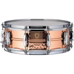 Wholesale 🔔 Ludwig Ludwig Copper Phonic 🔨 Hammered Snare Drum 14 X 5 In. Copper Finish With Imperial Lugs 🔔