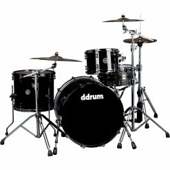 Best Sale 🥰 Ddrum Ddrum MAX Series 3-Piece Maple Alder Drum Set Piano Black 🤩