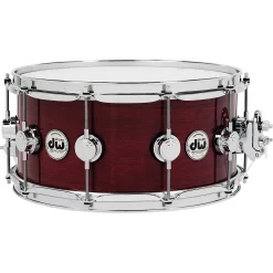 Best deal 👏 DW DW Collector's Series Purpleheart Lacquer Custom Snare Drum With Chrome Hardware 14 X 6.5 In. ❤️