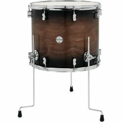 Flash Sale ???? PDP By DW PDP By DW Concept Exotic Series Floor Tom Walnut To Charcoal Burst 18 X 16 In. ????