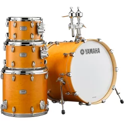 Best deal 👍 Yamaha Yamaha Tour Custom Maple 4-Piece Shell Pack With 20 In. Bass Drum Caramel Satin 😉