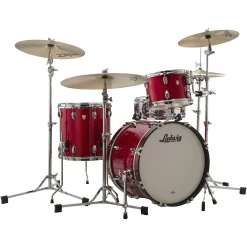 Flash Sale 💯 Ludwig Ludwig Classic Maple 3-Piece Downbeat Shell Pack With 20 In. Bass Drum Red Sparkle ✨
