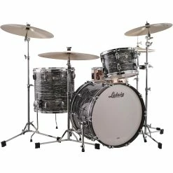 Best Pirce 🛒 Ludwig Ludwig Classic Maple 3-Piece Fab Shell Pack With 22" Bass Drum Vintage Black Oyster Pearl 🥰