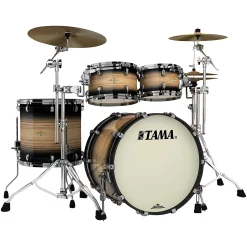 Wholesale 😍 TAMA TAMA Starclassic Maple Exotix Pacific Walnut 4-Piece Shell Pack With 22" Bass Drum Natural Pacific Walnut Burst 🛒