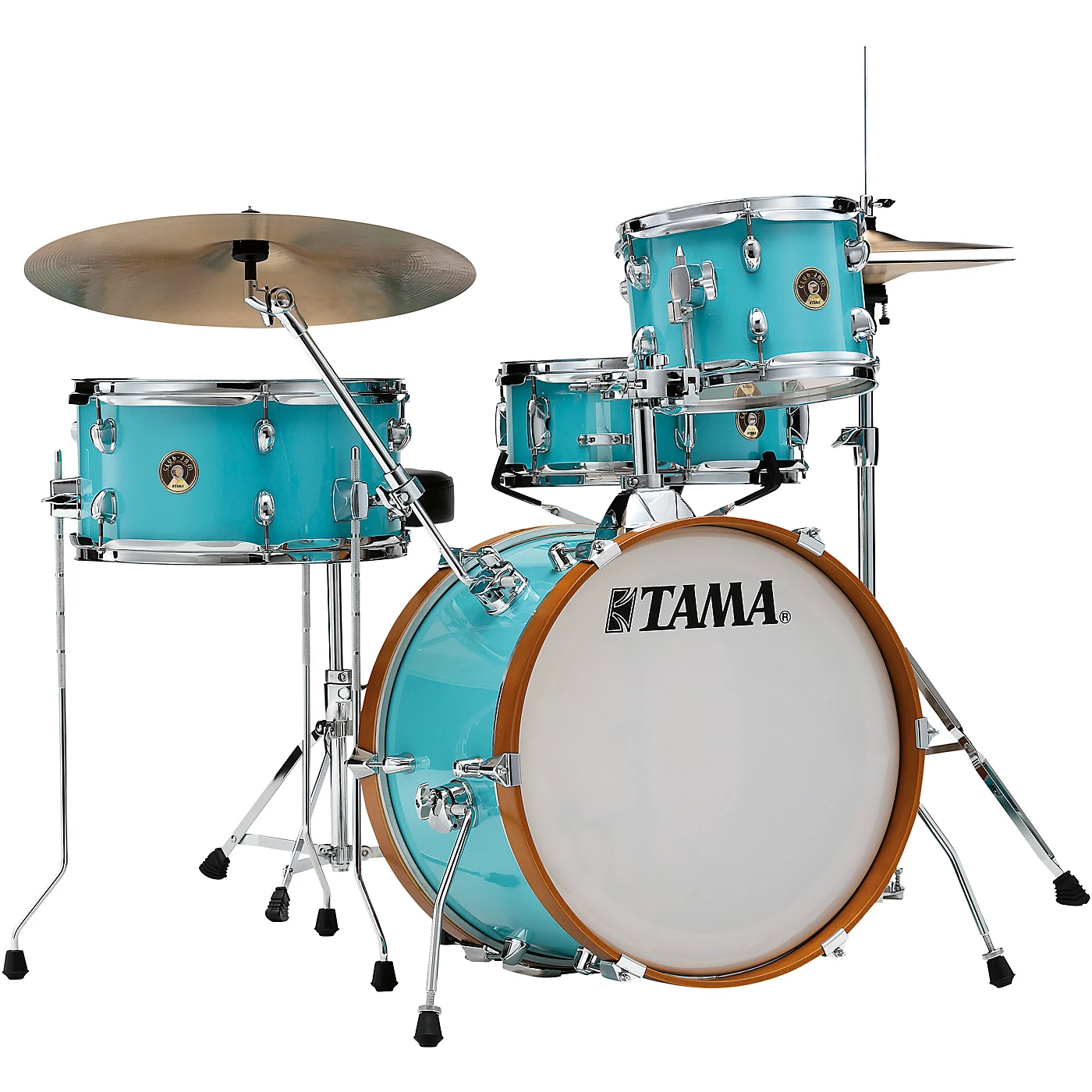 TAMA Club-JAM 4-Piece Shell Pack Aqua Blue Promo ???? TAMA TAMA Club-JAM 4-Piece Shell Pack Aqua Blue ???? -Ludwig Shop K83505000001000 00 1400x1400 1