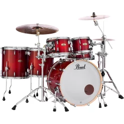 New ???? Pearl Pearl Session Studio Select Series 5-Piece Shell Pack Antique Crimson Burst ❤️