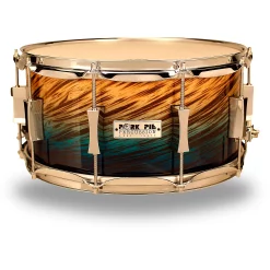 Promo 👍 Pork Pie Pork Pie Birch Snare Drum 14 X 7 In. Blue Fade Dip 🔔