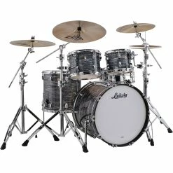 Buy ???? Ludwig Ludwig Classic Maple 4-Piece Mod Shell Pack With 22" Bass Drum Vintage Black Oyster Pearl ????