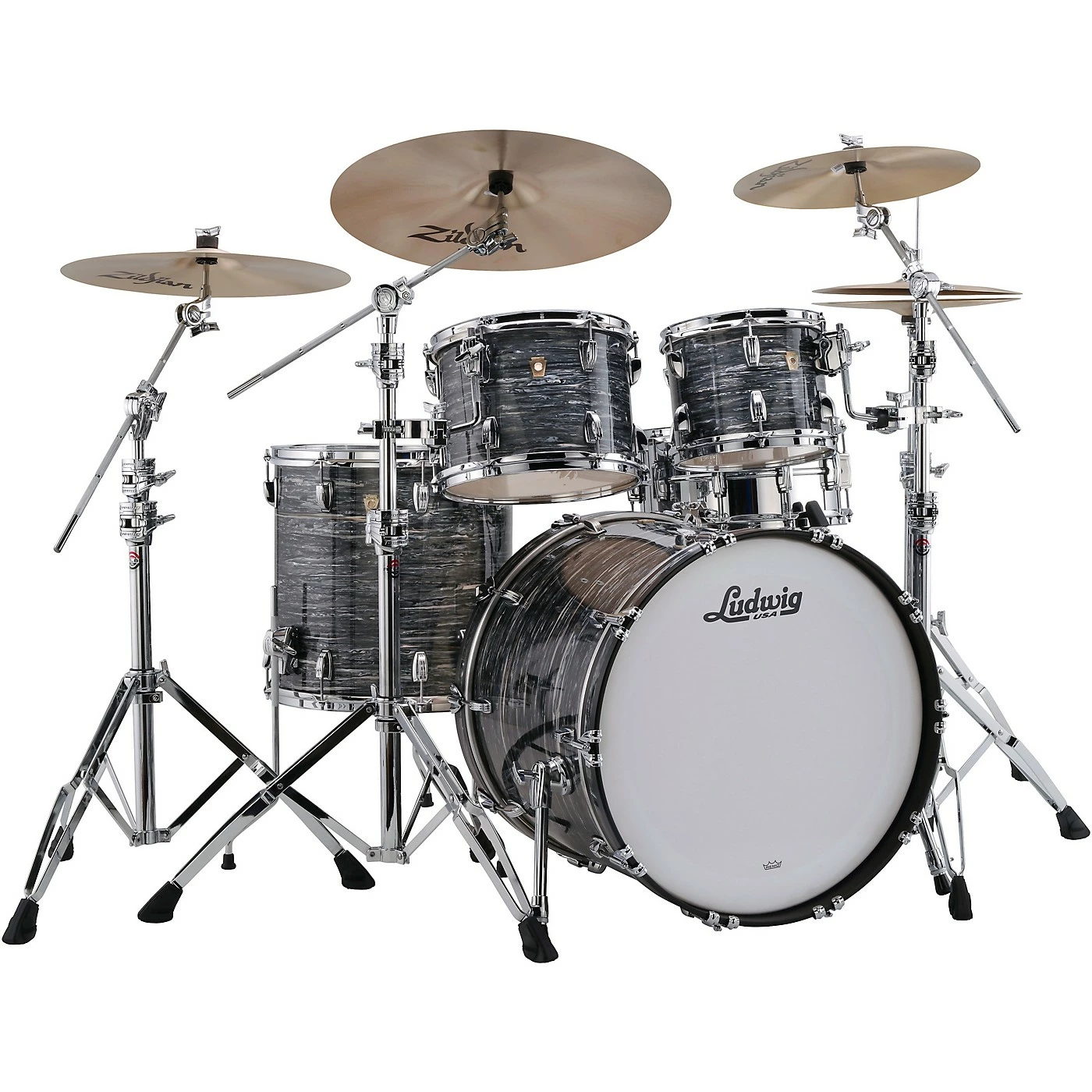 Ludwig Classic Maple 4-Piece Mod Shell Pack With 22" Bass Drum Vintage Black Oyster Pearl Buy ???? Ludwig Ludwig Classic Maple 4-Piece Mod Shell Pack With 22" Bass Drum Vintage Black Oyster Pearl ???? -Ludwig Shop L21395000001000 00 1400x1400 1