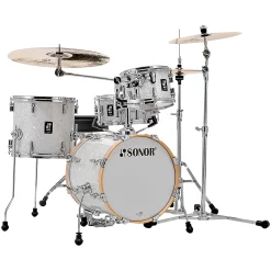 New ???? SONOR SONOR AQ2 Safari Maple 4-Piece Shell Pack White Marine Pearl ????