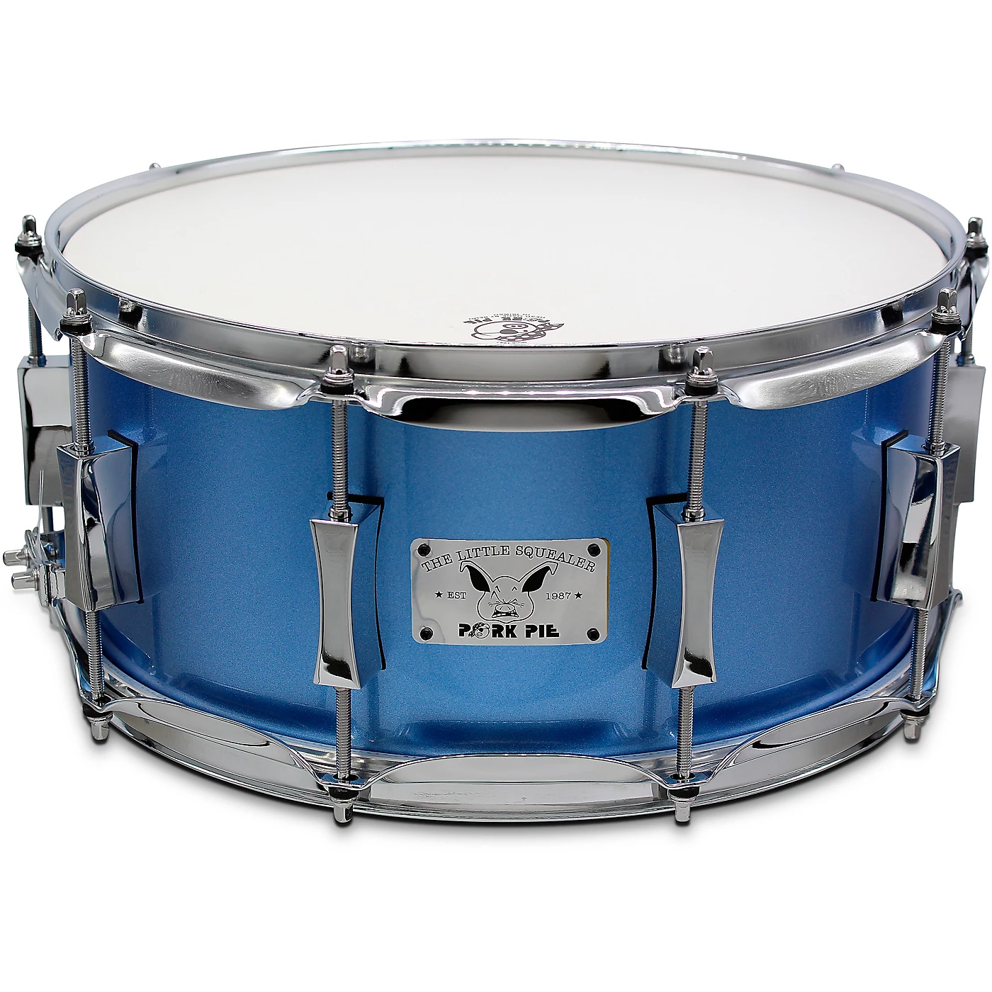 Pork Pie Porcaro Blue Snare Drum 14 x 6.5 in. Budget ???? Pork Pie Pork Pie Porcaro Blue Snare Drum 14 X 6.5 In. ???? -Ludwig Shop L48201000001000 00 1400x1400 1