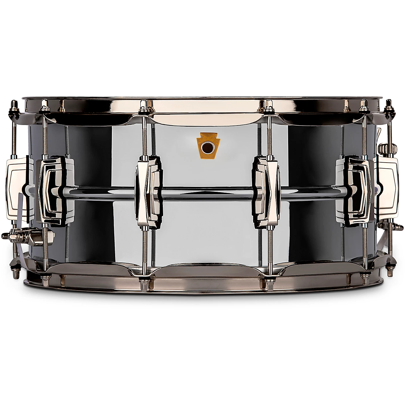 Best Sale ❤️ Ludwig Super Ludwig Chrome Brass Snare Drum With Nickel Hardware 14 X 6.5 In. 😀