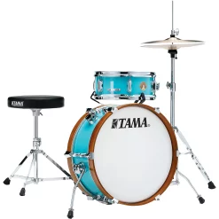 Deals ⌛ TAMA TAMA Club-JAM Mini 2-Piece Shell Pack With 18" Bass Drum Aqua Blue 🌟