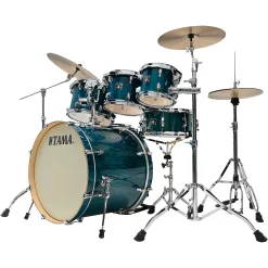 Top 10 😍 TAMA TAMA Superstar Classic Exotix 7-Piece Shell Pack With 22 In. Bass Drum Gloss Sapphire Lacebark Pine 🌟