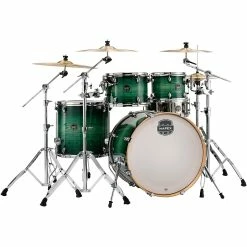 Deals ⌛ Mapex Mapex Armory Series Exotic Rock 5-Piece Shell Pack With 22" Bass Drum Emerald Burst ⭐