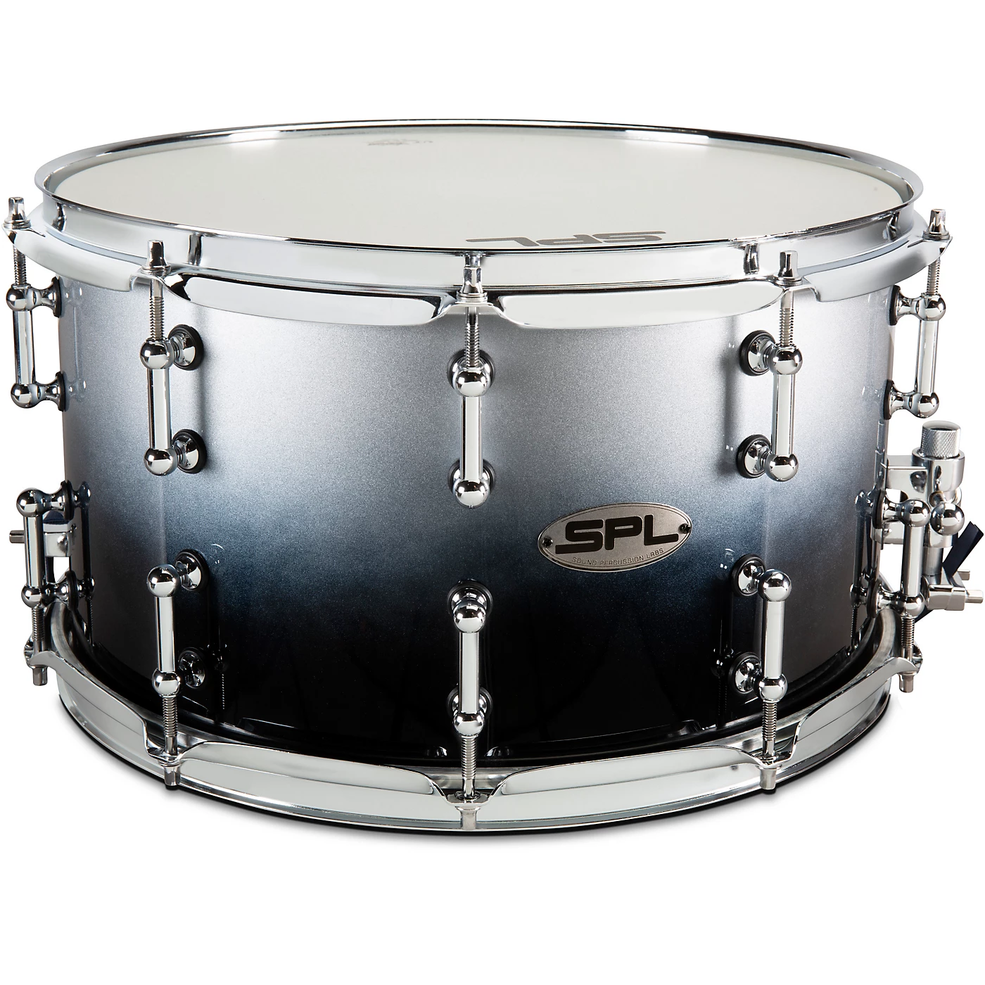 Best deal 🥰 Sound Percussion Labs Sound Percussion Labs 468 Series Snare Drum 14 X 8 In. Silver Tone Fade ✨