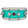 Best Sale 👍 DW DW Collector's Series Santa Monica Snare Drum With Satin Chrome Hardware 14 X 5 In. Sea Foam Green ❤️
