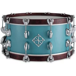 Coupon ???? Dixon Dixon Cornerstone Maple Wood Hoop Snare Drum 14 X 6.5 In. Quetzal Blue ????
