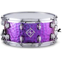 Budget ???? Dixon Dixon Cornerstone Titanium-Plated ???? Hammered Steel Snare Drum 14 X 6.5 In. Purple ????