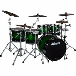 Best reviews of 🧨 Ddrum Ddrum Dominion Birch 6-piece Shell Pack With Ash Veneer Green Burst 🛒