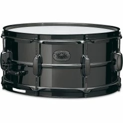 Budget ???? TAMA TAMA Metalworks Steel Snare Drum 14 X 6.5 In. Black Nickel Hardware ✨