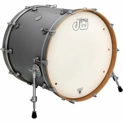 Cheap ✨ DW DW Design Series Bass Drum 22 X 18 In. Steel Gray 🎁