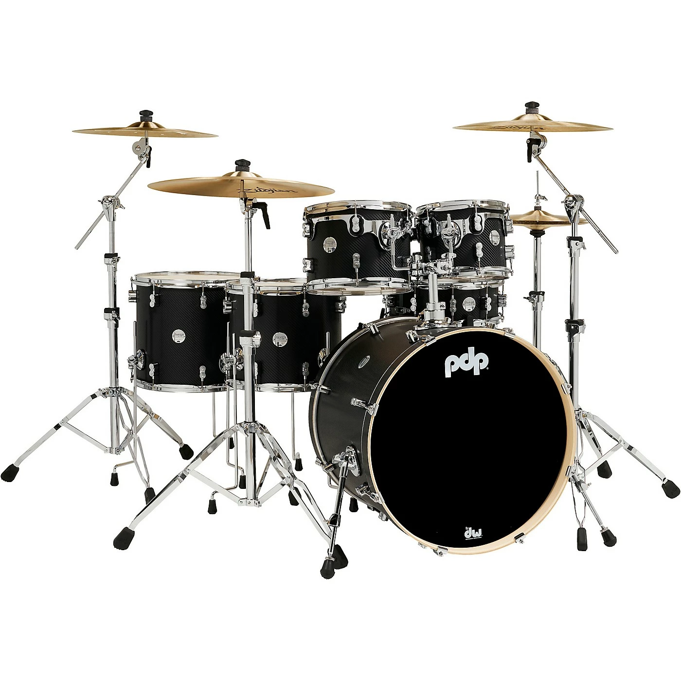 PDP by DW Concept Maple 6-Piece Shell Pack With Chrome Hardware Carbon Fiber Buy ???? PDP By DW PDP By DW Concept Maple 6-Piece Shell Pack With Chrome Hardware Carbon Fiber ???? -Ludwig Shop L77883000001000 00 1400x1400 1