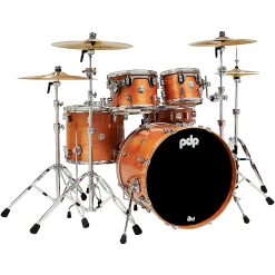 Discount ???? PDP By DW PDP By DW Concept Exotic 5-Piece Maple Shell Pack With Chrome Hardware Honey Mahogany ????