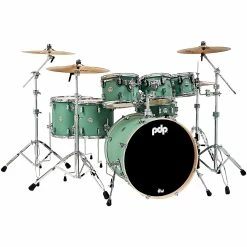 Wholesale 🥰 PDP By DW PDP By DW Concept Maple 7-Piece Shell Pack With Chrome Hardware Satin Seafoam 😀