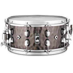 Promo ⭐ Mapex Mapex Black Panther Persuader Snare Drum 14 X 6.5 In. 🔨 Hammered Brass Antique Nickel Plated 🤩