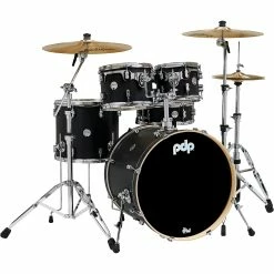 Outlet ✔️ PDP By DW PDP By DW Concept Maple 5-Piece Shell Pack With Chrome Hardware Carbon Fiber ????