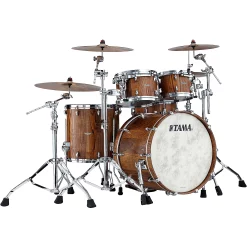 Best Pirce 🎉 TAMA TAMA STAR Walnut 3-Piece Shell Pack With 20" Bass Drum Roasted Japanese Chestnut 🥰