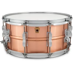 Best Sale ???? Ludwig Ludwig Acro Brass Snare Drum 14 X 6.5 In. ❤️