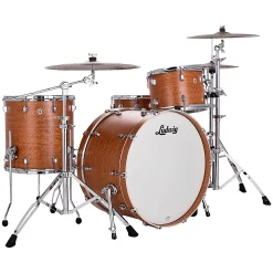 Discount ✨ Ludwig Ludwig Neusonic 3-Piece Pro Beat Shell Pack With 24" Bass Drum Satinwood 🧨