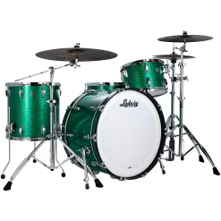 Top 10 ???? Ludwig Ludwig Classic Oak 3-piece Pro Beat Shell Pack With 24 In. Bass Drum Green Sparkle ✨